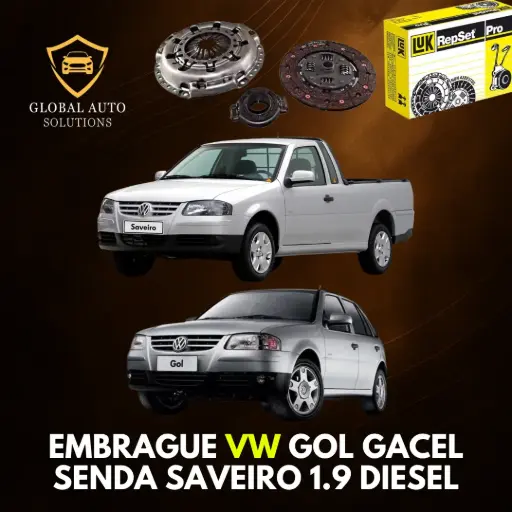 GOL GACEL SAVEIRO 1.9 DIESEL 200MM LUK